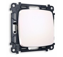 Выключатель перекрестный одноклавишный без рамки Ambrella Volt Quant MO201030