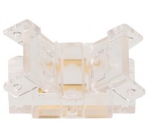 Соединитель лент прямой жесткий Wolta  WLS-2PIN-8MM-MONO-I