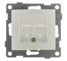 Розетка Ethernet RJ-45 без рамки Gusi Electric BRAVO С10К1-028