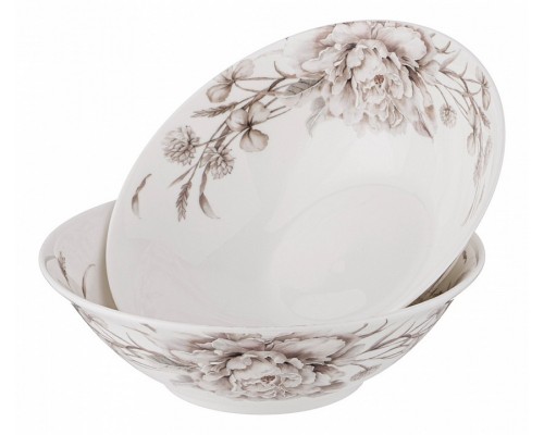 Набор из 2 салатников White flower 415-2132 Набор из 2 салатников White flower 415-2132