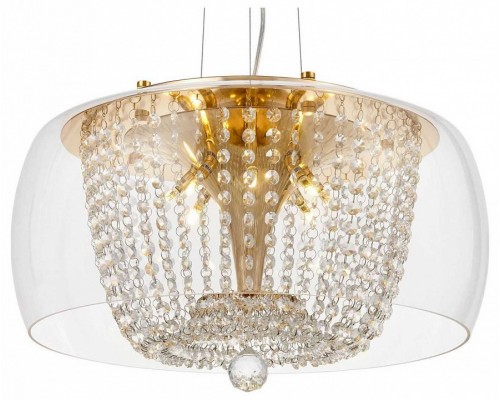 Подвесной светильник LUMINA DECO Disposa LDP 7018-500 PR+F.GD Подвесной светильник LUMINA DECO Disposa LDP 7018-500 PR+F.GD