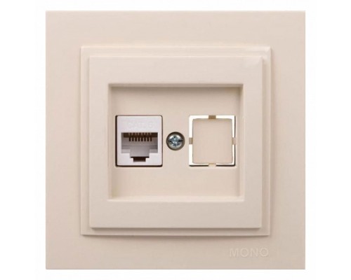 Розетка Ethernet RJ-45 Mono Electric Despina 102-170005-125 Розетка Ethernet RJ-45 Mono Electric Despina 102-170005-125