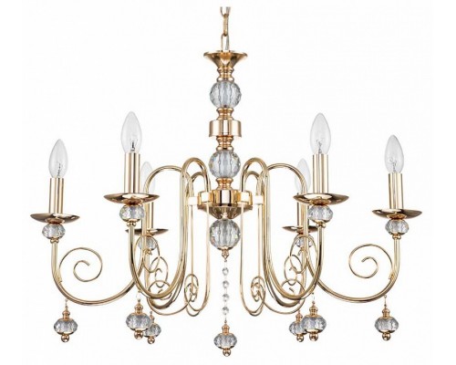 Подвесной светильник Escada Shine 678/6PL Gold Подвесной светильник Escada Shine 678/6PL Gold