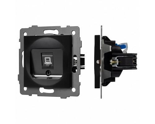Розетка Ethernet RJ-45 и со шторками, без рамки Arlight SCT 049847