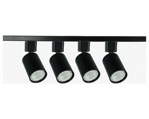Комплект трековый Эра  TR70-SET4-GU10-BK
