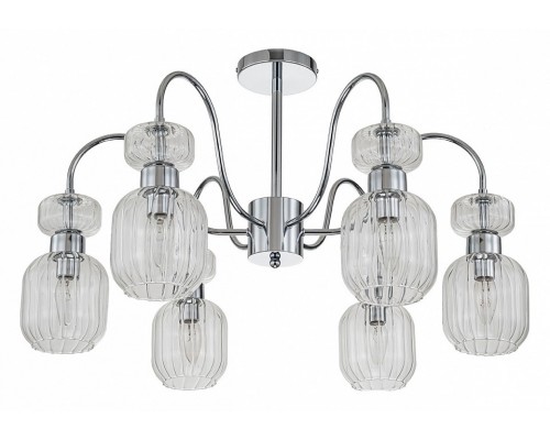 Люстра на штанге Escada Gloss 1141/6PL Chrome/Clear Люстра на штанге Escada Gloss 1141/6PL Chrome/Clear