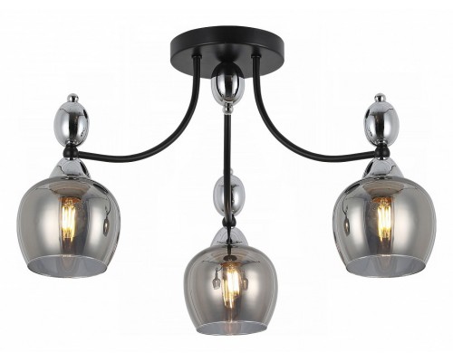 Потолочная люстра ILLUMICO  IL8258-3COU-79 BK CR