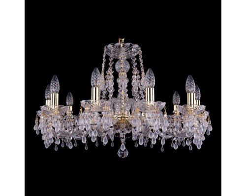 Подвесная люстра Bohemia Ivele Crystal 1410 1410/10/240/G/V0300 Подвесная люстра Bohemia Ivele Crystal 1410 1410/10/240/G/V0300