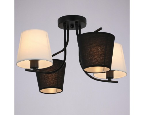 Потолочная люстра ILLUMICO Base IL8135-4COU-79 BK Base