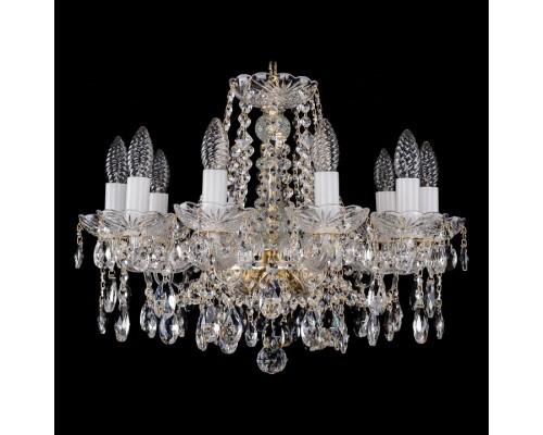 Подвесная люстра Bohemia Ivele Crystal 1413 1413/10/165/G Подвесная люстра Bohemia Ivele Crystal 1413 1413/10/165/G
