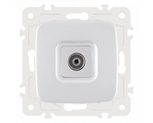 ТВ-розетка без рамки Arte Milano am-205 205.43-1.silver ТВ-розетка без рамки Arte Milano am-205 205.43-1.silver