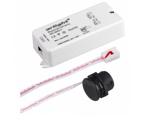 Датчик движения Arlight SR-8001 SR-8001A Black (220V, 500W, IR-Sensor) Датчик движения Arlight SR-8001 SR-8001A Black (220V, 500W, IR-Sensor)