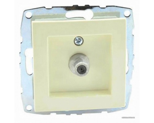 ТВ-розетка без рамки Mono Electric Despina / Larissa 500-001705-138 ТВ-розетка без рамки Mono Electric Despina / Larissa 500-001705-138