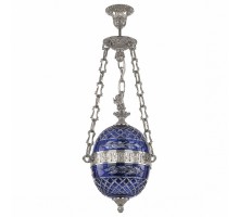 Подвесной светильник Bohemia Ivele Crystal 7100 71000P/20 Ni Clear-Blue/H-1J FA3S