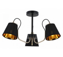Люстра на штанге ILLUMICO  IL6120-3COU-79 BK GD
