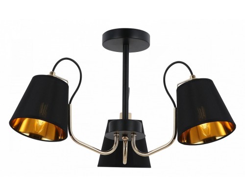 Люстра на штанге ILLUMICO  IL6120-3COU-79 BK GD