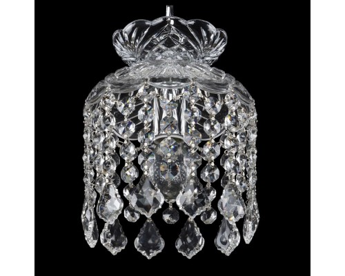 Подвесной светильник Bohemia Ivele Crystal 1478 14781/15 Ni Leafs Подвесной светильник Bohemia Ivele Crystal 1478 14781/15 Ni Leafs