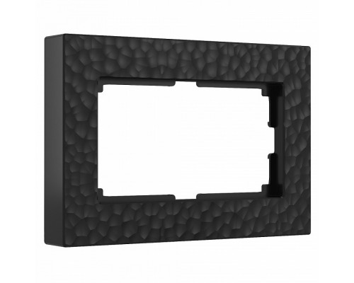 Рамка для двойной розетки Werkel Hammer W0082408 (черный) Рамка для двойной розетки Werkel Hammer W0082408 (черный)