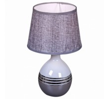 Настольная лампа декоративная 01934 01934-0.7-01 WH GY SL