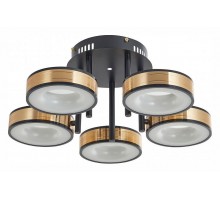 Потолочная люстра Arte Milano Ferrara-71040 271040/5R BK/GD