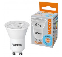 Лампа светодиодная Wolta  GU10 6Вт 6500K WSTD-JCDR-MR11-6W6KGU10-L