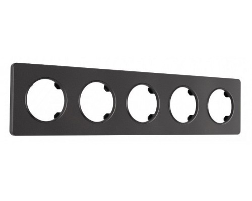 Рамка на 5 постов Arte Milano am-502.15 502.15-5.black Рамка на 5 постов Arte Milano am-502.15 502.15-5.black