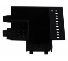 Соединитель угловой L-образный для треков встраиваемых RL 06202 corner connector BK