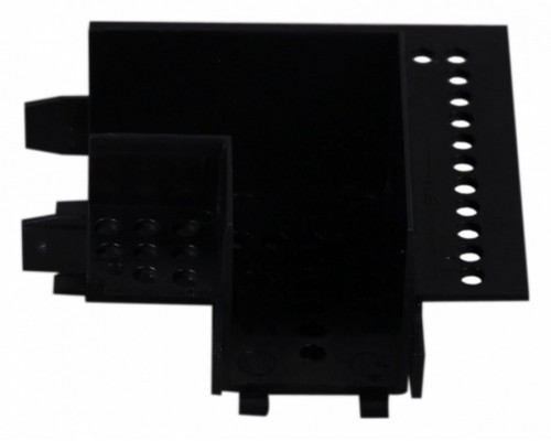 Соединитель угловой L-образный для треков встраиваемых RL 06202 corner connector BK Соединитель угловой L-образный для треков встраиваемых RL 06202 corner connector BK