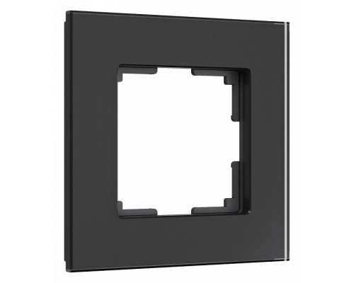 Рамка на 1 пост Werkel Senso (черный, стекло soft-touch) W0013108 Рамка на 1 пост Werkel Senso (черный, стекло soft-touch) W0013108