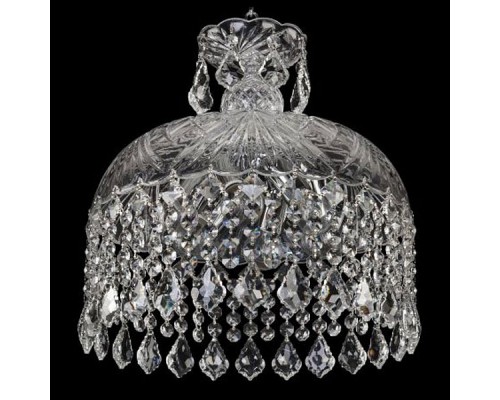 Подвесной светильник Bohemia Ivele Crystal 1478 14781/35 Ni Leafs Подвесной светильник Bohemia Ivele Crystal 1478 14781/35 Ni Leafs