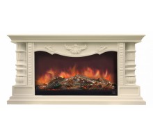 Комплект из электрокамина напольного и портала (146x42.5x88 см) Консул Premier S87 КО000006