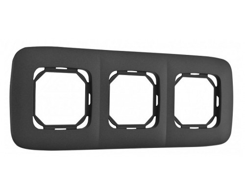 Рамка на 3 поста Arte Milano am-505.05 505.05-3.black