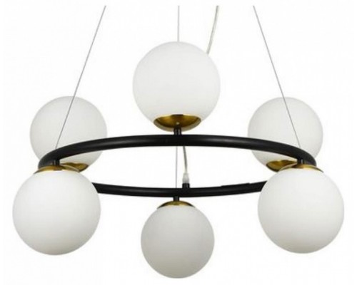 Подвесная люстра Arte Lamp Alcor A2224SP-6BK Подвесная люстра Arte Lamp Alcor A2224SP-6BK
