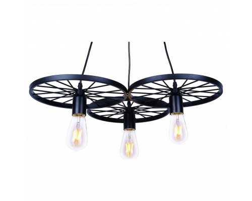 Подвесная люстра TopLight Vanessa TL1201H-03BK Подвесная люстра TopLight Vanessa TL1201H-03BK
