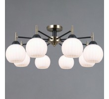 Люстра на штанге ILLUMICO TRENTO IL0579-8CSQ-25 BK AB TRENTO