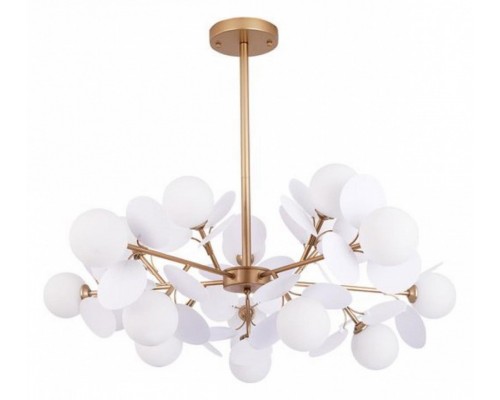 Люстра на штанге Arte Lamp Peacock A1369SP-15SG Люстра на штанге Arte Lamp Peacock A1369SP-15SG