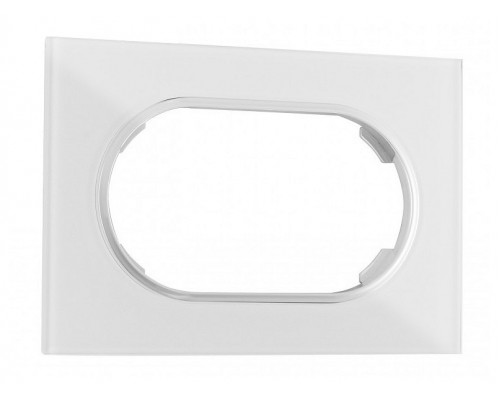 Рамка для двойной розетки Arte Milano am-502.01 502.01-double.white
