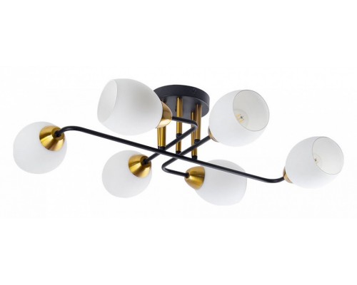 Потолочная люстра Arte Lamp Andrea A8141PL-6BK Потолочная люстра Arte Lamp Andrea A8141PL-6BK