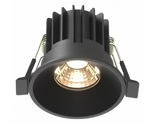 Встраиваемый светильник Maytoni Round DL058-7W3K-B Встраиваемый светильник Maytoni Round DL058-7W3K-B