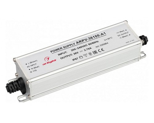 Блок питания с проводом Arlight ARPV 035964 Блок питания с проводом Arlight ARPV 035964
