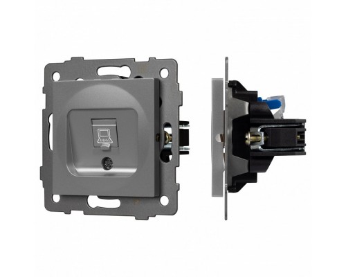 Розетка Ethernet RJ-45 и со шторками, без рамки Arlight SCT 049848