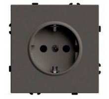 Розетка с заземлением и со шторкой, без рамки Stekker Эмили 49932