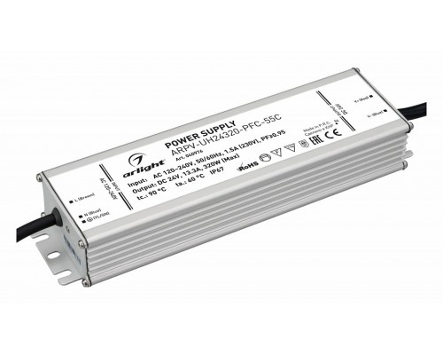 Блок питания с проводом Arlight ARPV-UH 0040976 Блок питания с проводом Arlight ARPV-UH 0040976