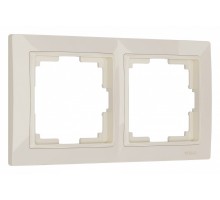 Рамка на 2 поста Werkel Snabb Basic (слоновая кость) W0022003