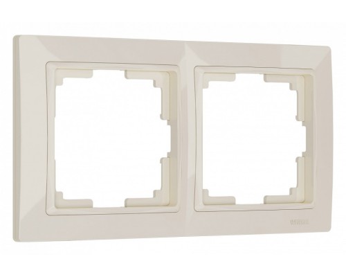 Рамка на 2 поста Werkel Snabb basic слоновая кость W0022003 Рамка на 2 поста Werkel Snabb basic слоновая кость W0022003