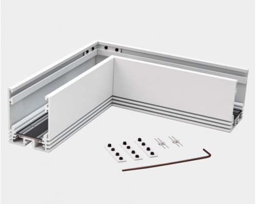 Соединитель угловой внешний для треков накладных SWG PRO SY 00-00007819