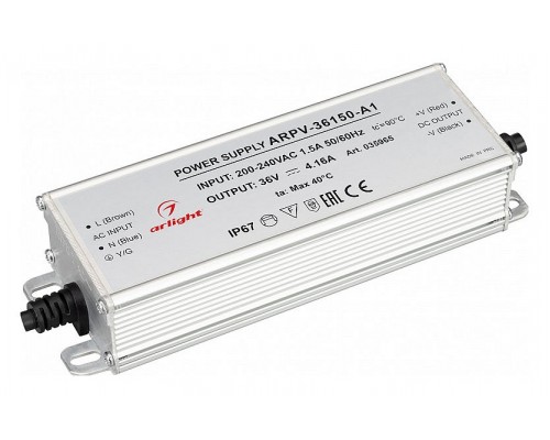 Блок питания с проводом Arlight ARPV 035965 Блок питания с проводом Arlight ARPV 035965