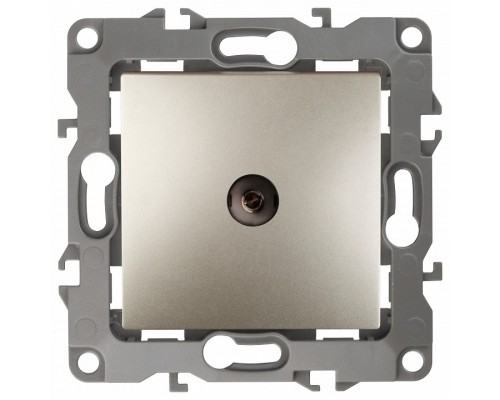 ТВ-розетка проходная без рамки Эра Эра 12 12-3102-04