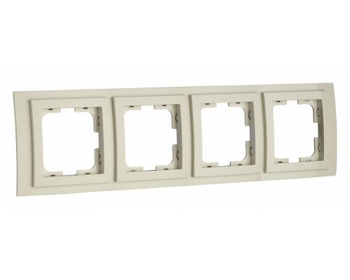 Рамка на 4 поста Mono Electric Larissa 103-171700-163 Рамка на 4 поста Mono Electric Larissa 103-171700-163