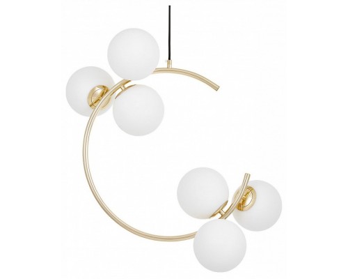 Подвесная люстра LUMINA DECO BONIO LDP 7031-6 F.GD